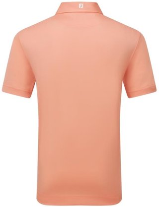 FootJoy Stretch Pique Solid polo uomo, papaya
