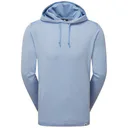 FootJoy Lightweight Hoodie felpa uomo, heather blue jay