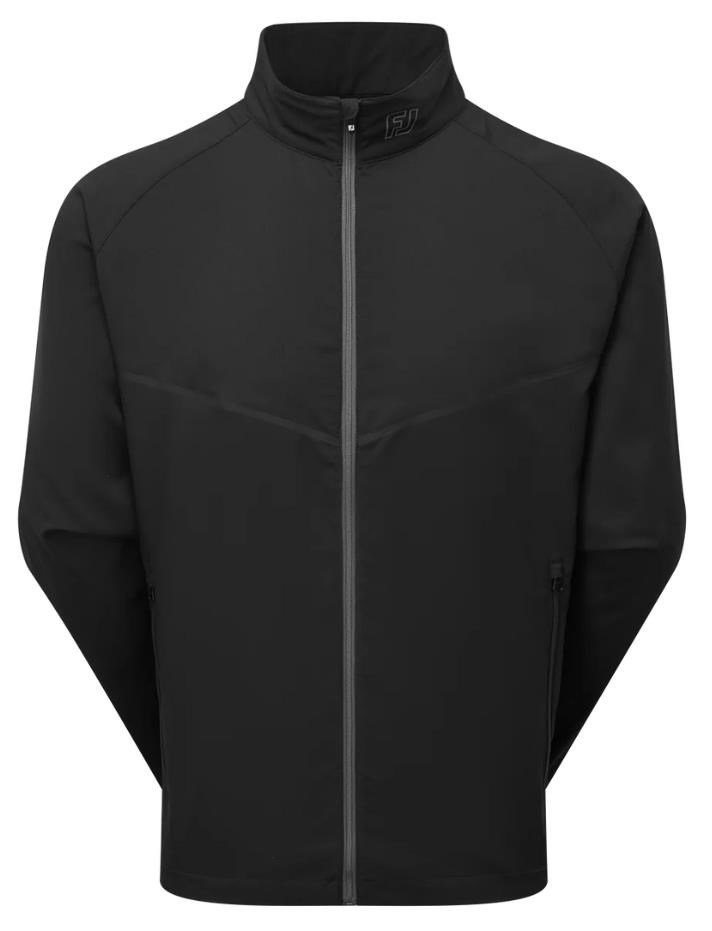 FootJoy Full-Zip Zephyr Windshirt giacca da uomo, nera