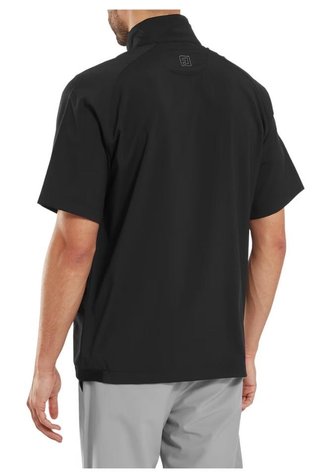 FootJoy Zephyr Short Sleeve Windshirt giacca da vento uomo, nera