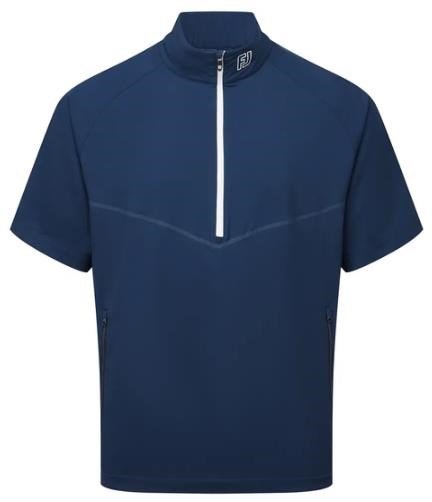 FootJoy Zephyr Short Sleeve Windshirt giacca da vento uomo, navy