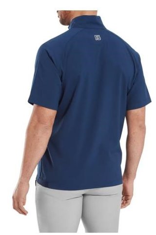 FootJoy Zephyr Short Sleeve Windshirt giacca da vento uomo, navy