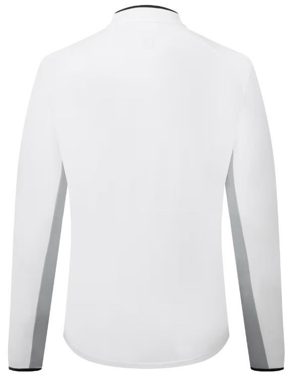 FootJoy 1/4-Zip LS Sun Protection maglia donna, bianca