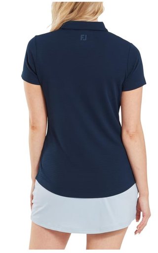 FootJoy Jacquard SS polo donna, navy