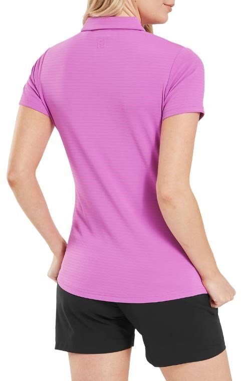 FootJoy Jacquard SS da donna polo, berry