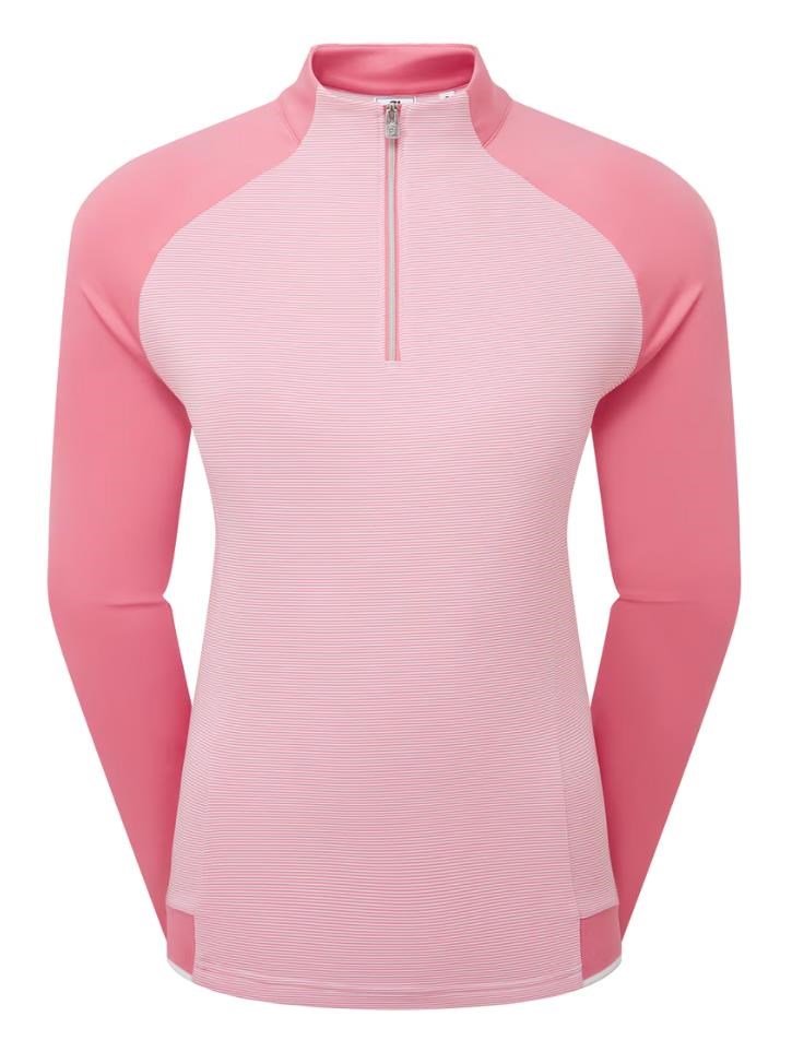 FootJoy 1/4-Zip Midlayer felpa donna, pink lemonade