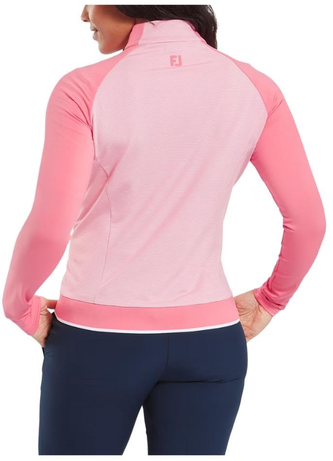 FootJoy 1/4-Zip Midlayer felpa donna, pink lemonade