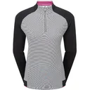FootJoy 1/4-Zip Midlayer felpa da donna, nera