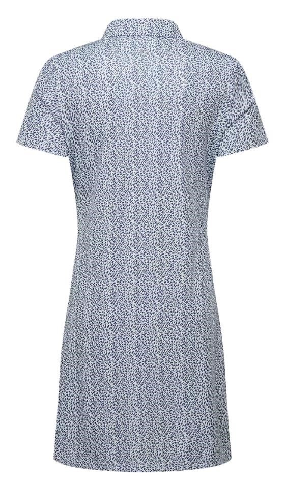FootJoy Animal Print vestito da donna, bianco/skyway/navy