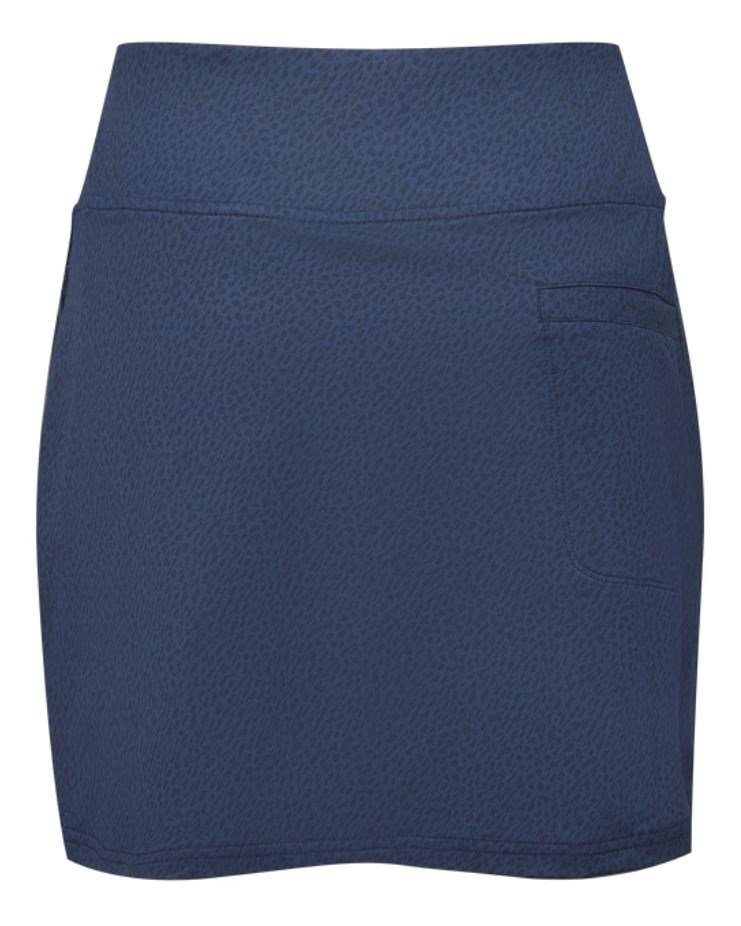 FootJoy Aerial Performance Knit gonna da golf da donna, navy animal print