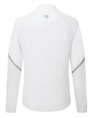 FootJoy TempoSeries Full-Zip giacca da donna, bianco/argento