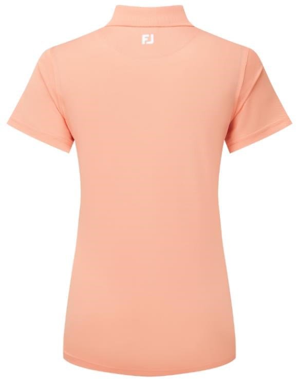 FootJoy Stretch Pique Solid polo donna, papaya