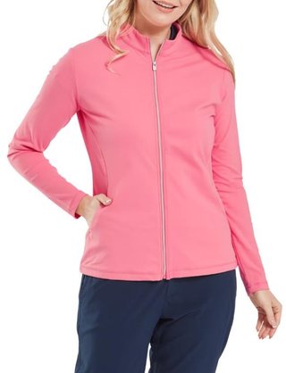 FootJoy Full-Zip Midlayer felpa donna, pink lemonade