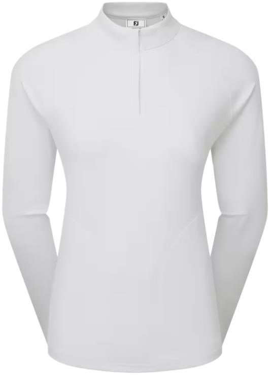 FootJoy Half-Zip Midlayer felpa donna, bianca