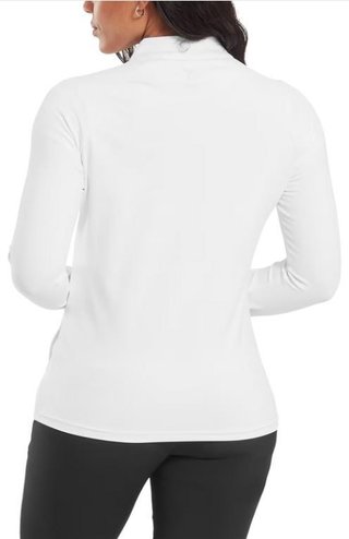 FootJoy Half-Zip Midlayer felpa donna, bianca