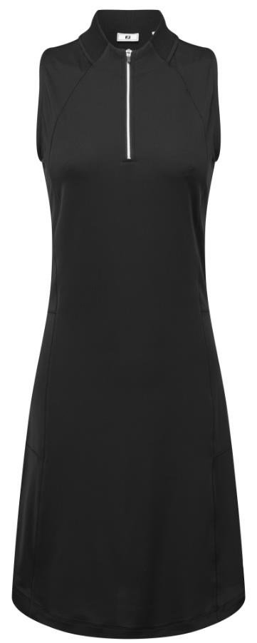 FootJoy 1/4-Zip Sleeveless vestito da donna, nero