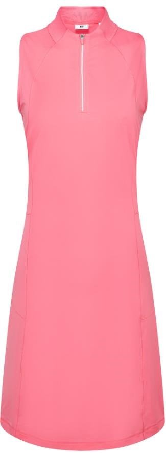 FootJoy 1/4-Zip Sleeveless abito da donna, pink lemonade