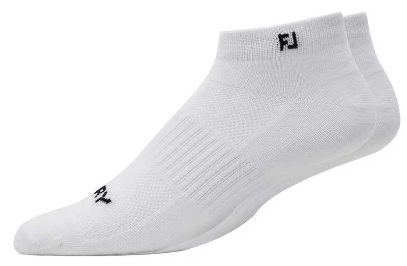 FootJoy ProDry Lightweight Sport calzini da uomo, bianchi