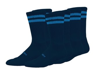 FootJoy Comfortsof Crew calzini da uomo, navy, EUR 39-46 (3 paia)