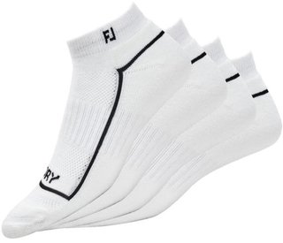 FootJoy ProDry Sportlet calzini da donna, bianco (2 paia)