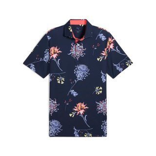 Puma Mattr Dahlia polo da uomo, deep navy/blue horizon