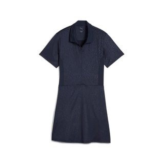 Puma Kassidy Animal Deboss abito da golf donna, deep navy