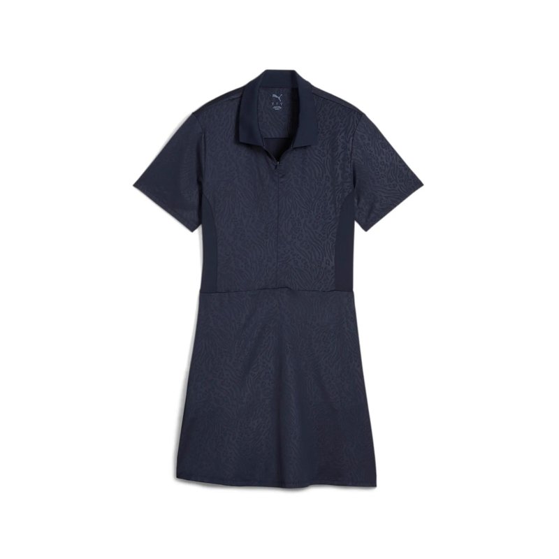 Puma Kassidy Animal Deboss abito da golf donna, deep navy