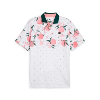 Puma MATTR Freshly Picked polo uomo, glow/pink fruit
