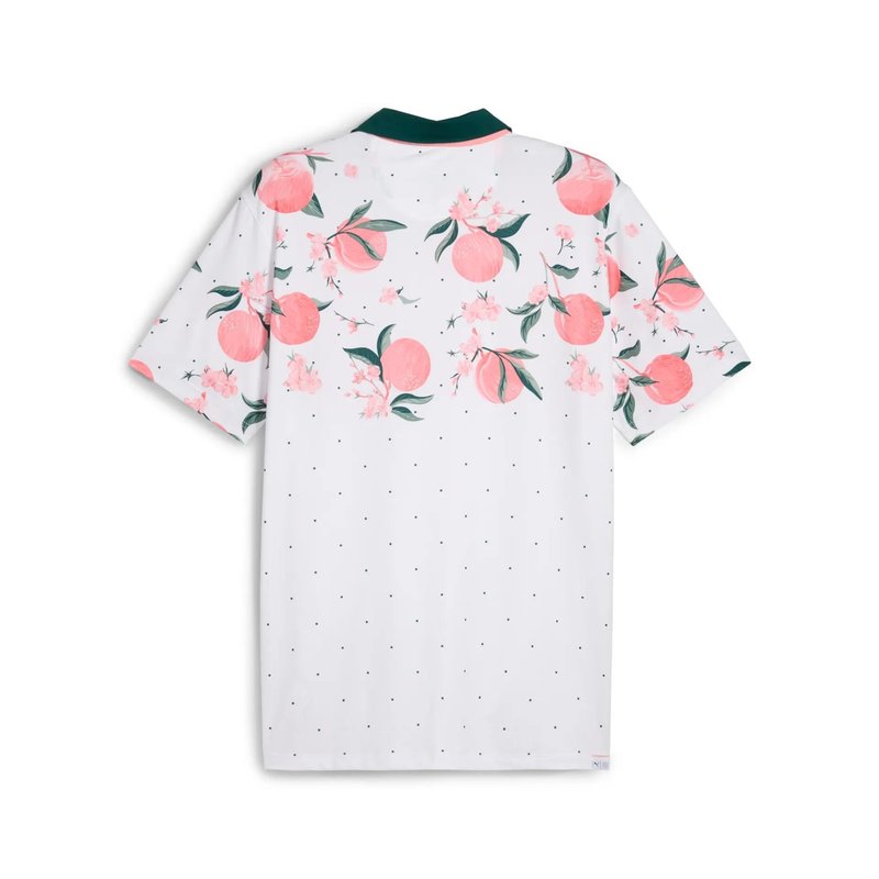 Puma MATTR Freshly Picked polo uomo, glow/pink fruit