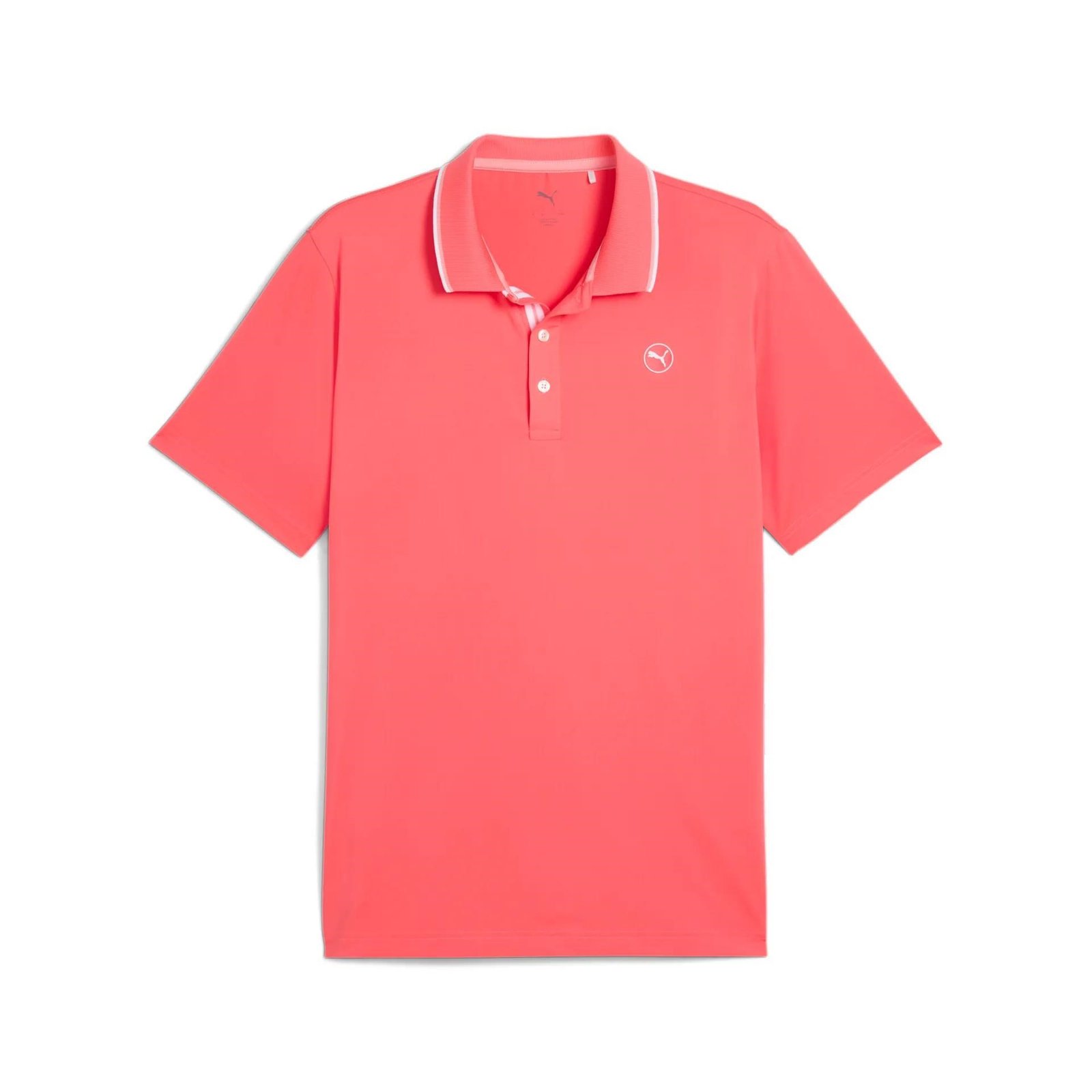 Puma Mattr Elevated Solid polo da uomo, peach frost