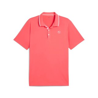 Puma Mattr Elevated Solid polo da uomo, peach frost
