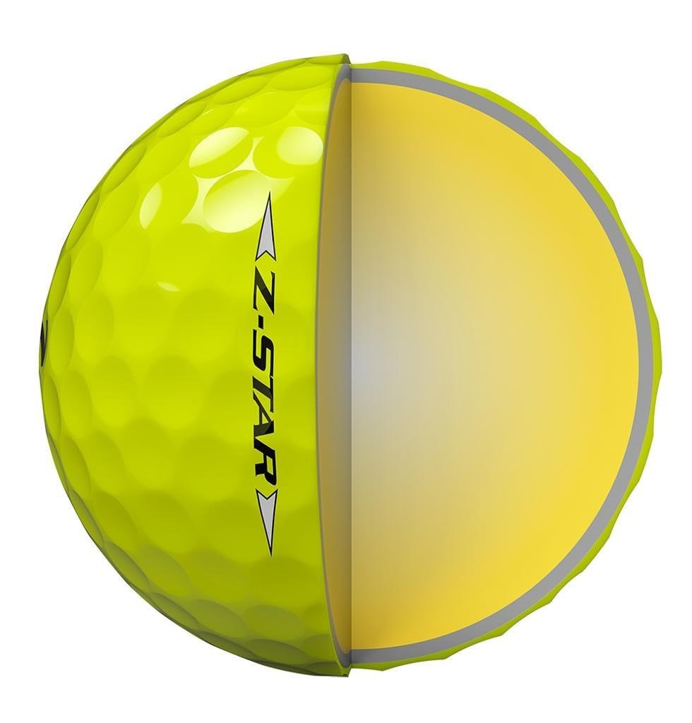 Srixon Z-STAR palline da golf, gialle