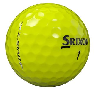 Srixon Z-STAR palline da golf, gialle