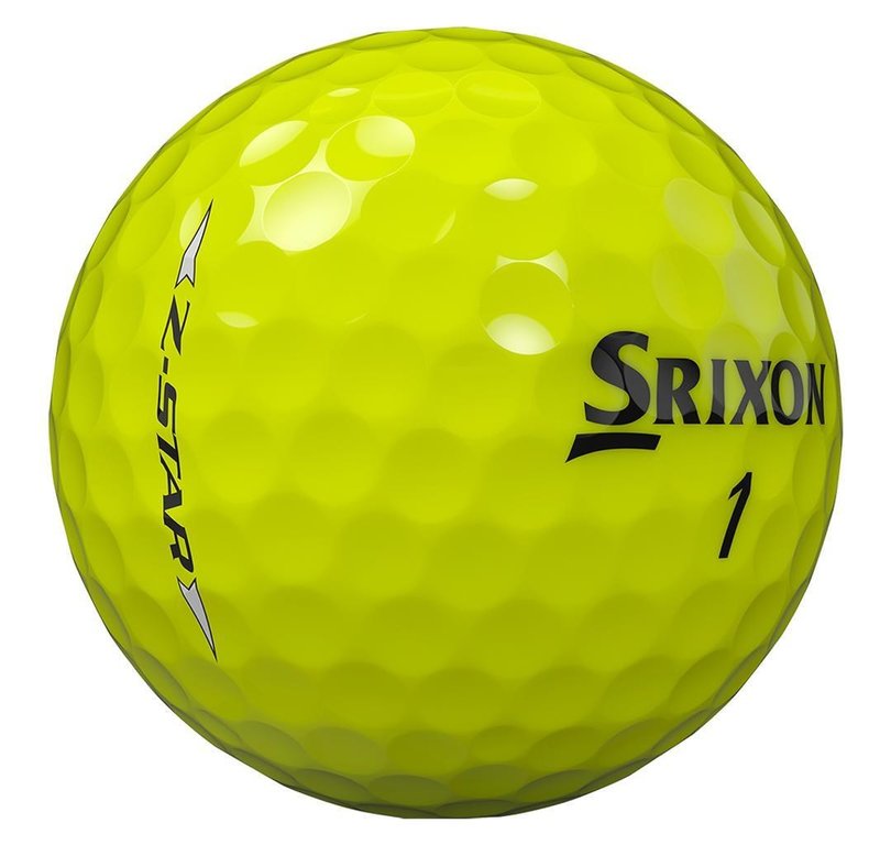 Srixon Z-STAR palline da golf, gialle