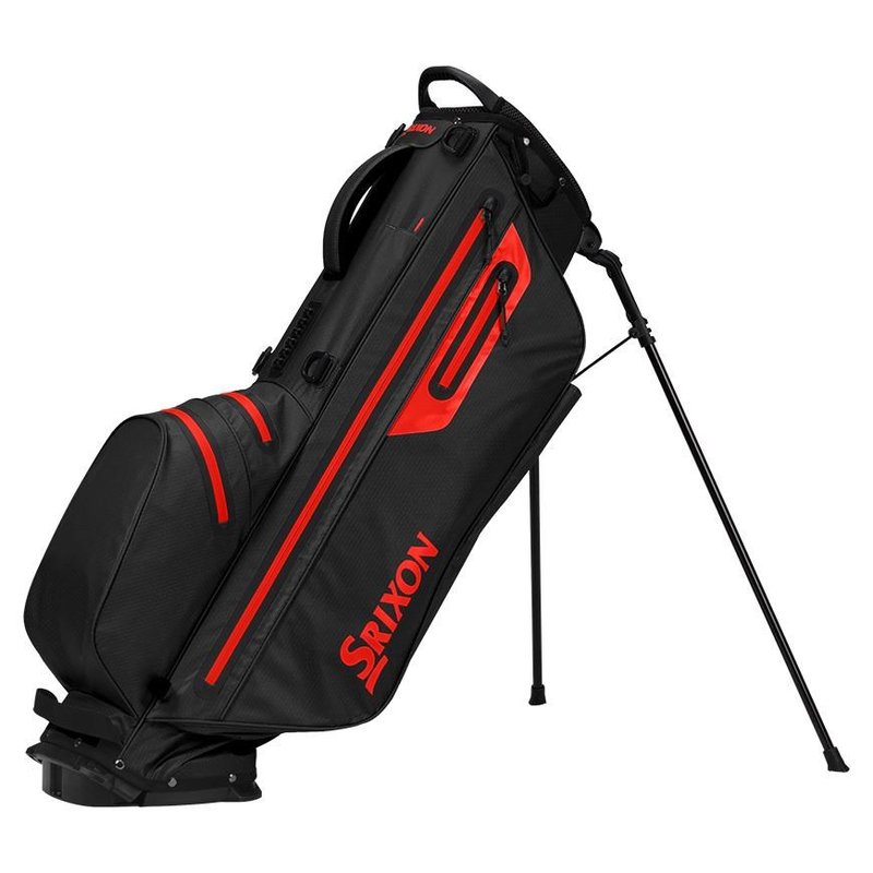 Srixon Waterproof stand bag, nero/rosso