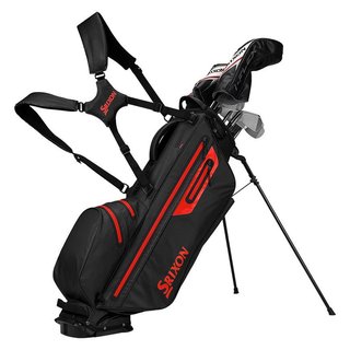 Srixon Waterproof stand bag, nero/rosso