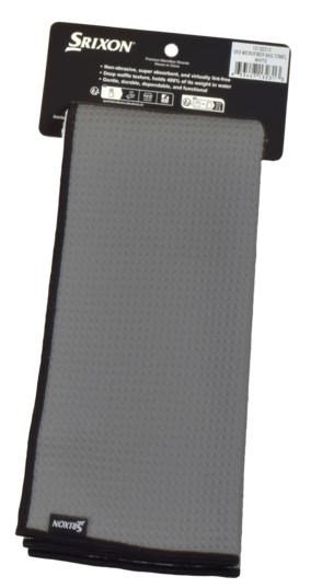 Srixon Tri-Fold MicroFibre asciugamano, grigio