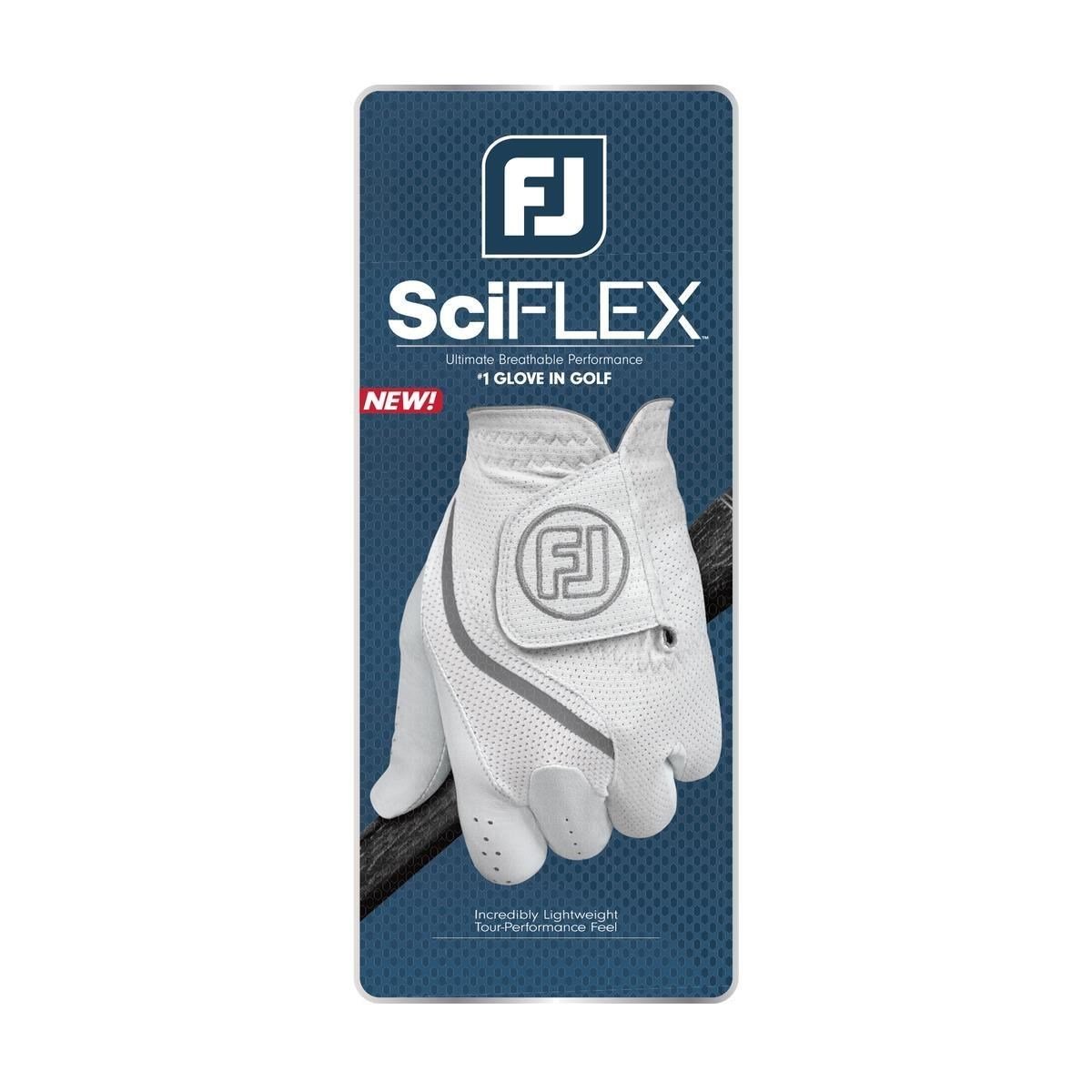 FootJoy SciFlex guanto da golf da uomo, pearl