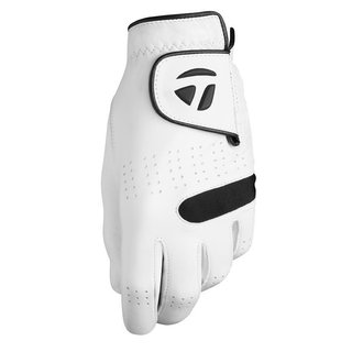 TaylorMade Tour Preferred Flex guanto da golf uomo, bianco
