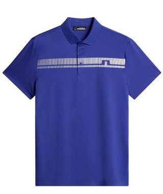 J.Lindeberg Klas polo da uomo, clematis blue