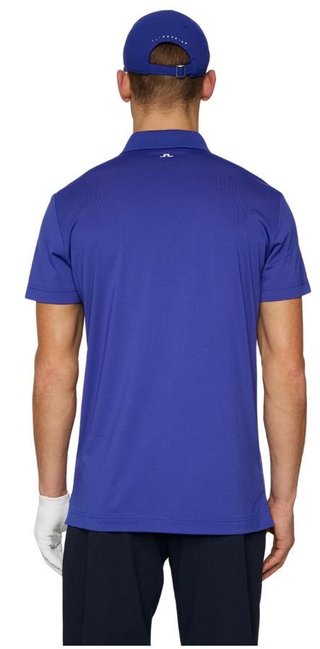 J.Lindeberg Klas polo da uomo, clematis blue