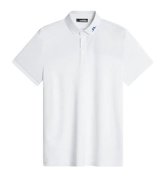 J.Lindeberg KV Print polo da uomo, tour tiger clematis