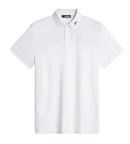 J.Lindeberg KV Print polo da uomo, tour tiger clematis