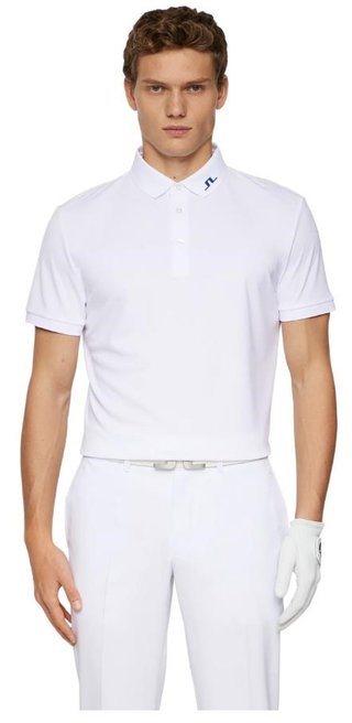 J.Lindeberg KV Print polo da uomo, tour tiger clematis