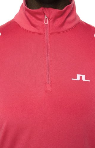 J.Lindeberg Mae Quarter Zip Mid felpa donna, azalea