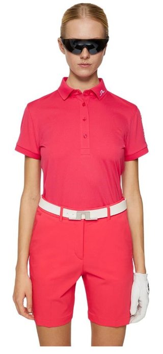 J.Lindeberg Tour Tech polo da donna, azalea
