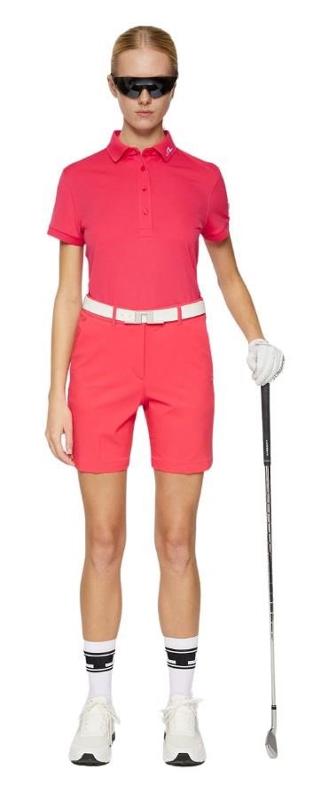 J.Lindeberg Tour Tech polo da donna, azalea