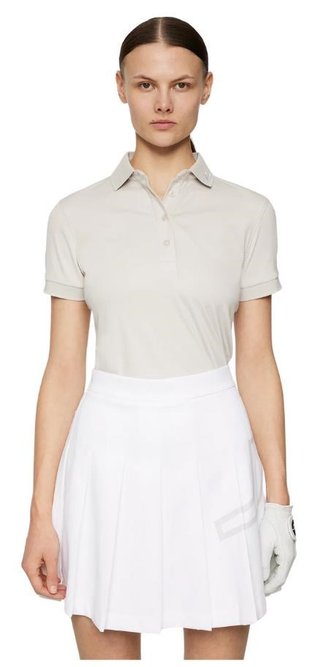 J.Lindeberg Tour Tech polo da donna, moonbeam
