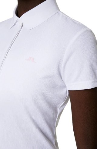 J.Lindeberg Karlie polo da donna, bianco