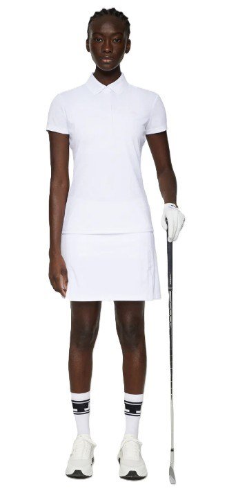 J.Lindeberg Karlie polo da donna, bianco
